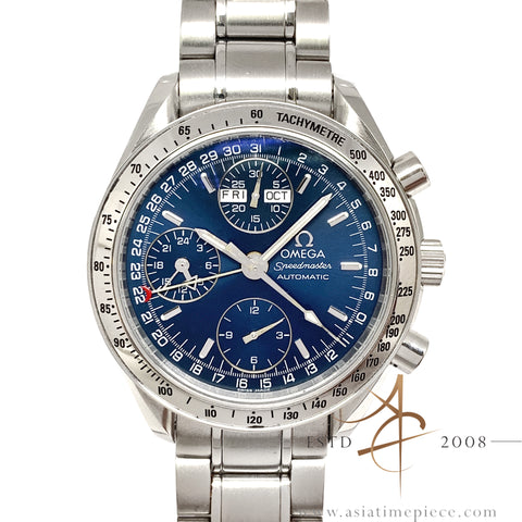 Omega Speedmaster Triple Date Blue 3523.80.00