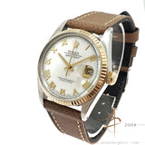 Rolex Datejust 16013 Custom Mother of Pearl Roman Dial Vintage Watch (1985)