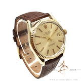 Rolex Oyster Perpetual Date Ref 1550 Gold Shell Vintage Watch (1973)