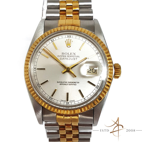 [Cert] Rolex Oyster Perpetual Datejust Ref 16013 Automatic (Year 1986)