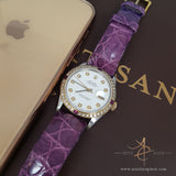 Rolex Datejust 16013 Diamond Dial Vintage Watch (1978)