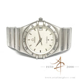 Omega Constellation Quartz 34mm Steel Watch