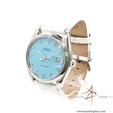 Rolex Precision 6694 Custom Tiffany Blue Dial Vintage Watch (1978)