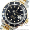 Rolex Submariner Date 16613 Black Tritium Dial 18k Yellow Gold (1990)