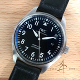 IWC Pilot Mark XVIII Ref IW327001 Black Dial on Leather (2017)