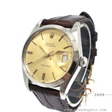 Rolex Precision 6694 Champagne Dial Vintage Watch (1973)