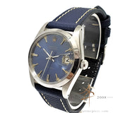Rolex Oysterdate Precision 6694 Blue Dial Vintage Watch (59V)