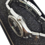Rolex 15210 Stainless Steel Black Dial Engine-turned Bezel Vintage Watch (1997)