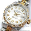 Rolex Lady Datejust 69173 Diamond Dial Vintage Watch (1987)