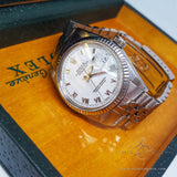 Rolex Datejust Ref 16014 White Roman Dial Vintage Watch (Year 1984)