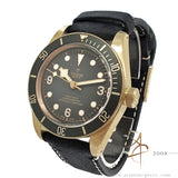 Brand New Tudor Black Bay Bronze 79250BA 43mm Grey Dial on Leather Strap (2022)