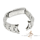 Rolex 19mm Thick Oyster Steel Bracelet With End Link 557