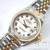 Rolex Lady Datejust 69173 White Roman Dial Vintage Watch (1984)