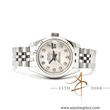 Rolex Lady Datejust 26 Ref 179174 Silver Diamond Dial (2011)