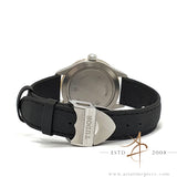 Tudor Style 38 Ref 12503 Diamond Black Dial on Leather Strap (2020)
