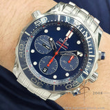 Omega Seamaster Diver 300M Ceramic Blue 44mm Co-Axial Chronograph 212.30.44.50.03.001