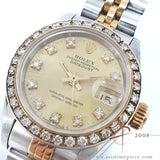 Rolex Datejust Ladies 69173 Diamond Dial (1991)