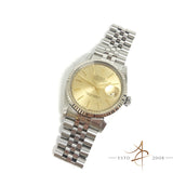 [Cert] Rolex Datejust Ref 16014 Champagne Dial Steel Vintage Watch (Year 1984)