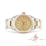 Rolex Oyster Perpetual 31 Ref 67483 Midsize Champagne Dial Oyster Bracelet (1990)