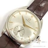 Omega White Sunburst Dial Vintage Watch