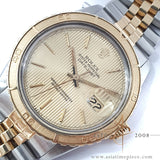 Rolex Datejust Turn-O-Graph 16253 Tapestry Dial Vintage Watch (1983)