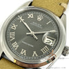 Rolex Precision 6694 Custom Grey Roman Dial Vintage Watch (1971)