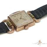Longines 14k Rose Gold Hand Winding Vintage Watch