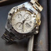 Tag Heuer Aquaracer White Chronograph Day-Date Watch NEVER Polished CAF2011 (2011)