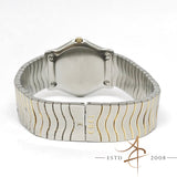 Ebel Classic Wave Ref 184908 Quartz 18K Gold Electroplated Steel Men's Watch