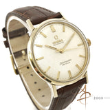 Omega Seamaster DeVille Linen Dial Automatic Vintage Watch