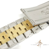Original Rolex 62523H Jubilee 18K Gold Steel 20mm Bracelet with 455B End Links