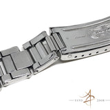 [Rare] Rolex 7205 Big Crown Rivet 19mm Bracelet With End Link 60