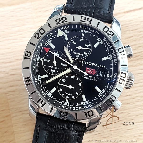 Chopard Mille Miglia 1000 GMT Ref 8992 Chronograph Black 2006