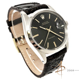 Rolex Oysterdate Precision Ref 6694 Black Dial Vintage Watch (Year 1966)
