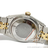 Rolex Datejust 16013 Champagne 18k Gold Steel Vintage Watch (1986)