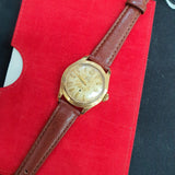 Titus 18k Gold Lady Winding Vintage Watch 29mm