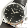 Rolex Precision 6424 Black Dial No Lume Vintage Watch (1963)