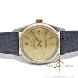 Rolex Datejust 16013 Champagne Linen Dial Vintage Watch (1982)