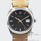 Rolex Oysterdate Precision 6694 Black Dial Vintage Watch (1982)