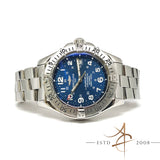 [Full Set] Breitling Superocean Ref A17360 Automatic Chronometre Blue Dial