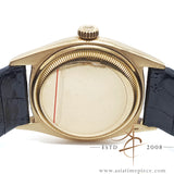Rolex Datejust Ref 6605 Tropical Salmon Dial 18K Gold Vintage Watch (1959)