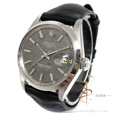 [Rare] Rolex Date 1500 Grey Brick Dial Vintage Watch (1970)