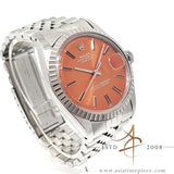 Rolex Datejust Ref 1603 Custom Orange Dial Vintage Watch (1970)