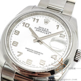 Rolex Datejust 116200 White Arabic Dial (2008)