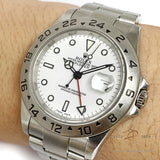 Rolex Explorer II Ref 16570 White Polar Automatic Steel Watch without Pinhole (2004)