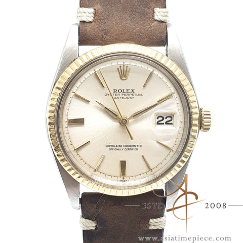 Rolex Datejust Ref 1601 Door Stop Dial Vintage Watch (1966)