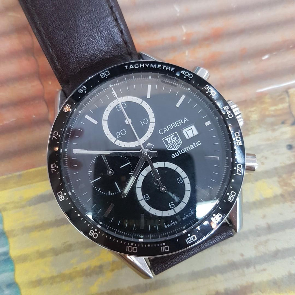 Tag Heuer Carrera CV2010 Men's Watch Chronograph – Asia Timepiece Centre