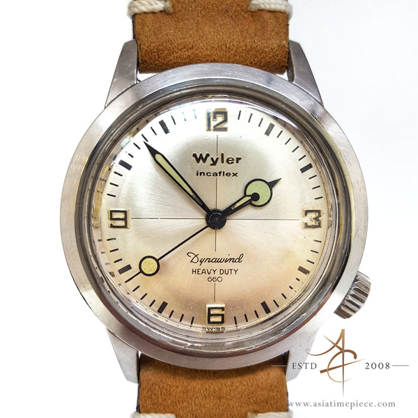 Wyler Dynawind Incaflex circa 1960 s Vintage Watch Asia Timepiece Centre