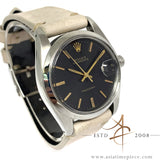 Rolex Precision 6694 Black Dial Vintage Watch (1978)