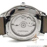 Cartier Drive Automatic Silvered Flinque Roman Dial WSNM0004 3930